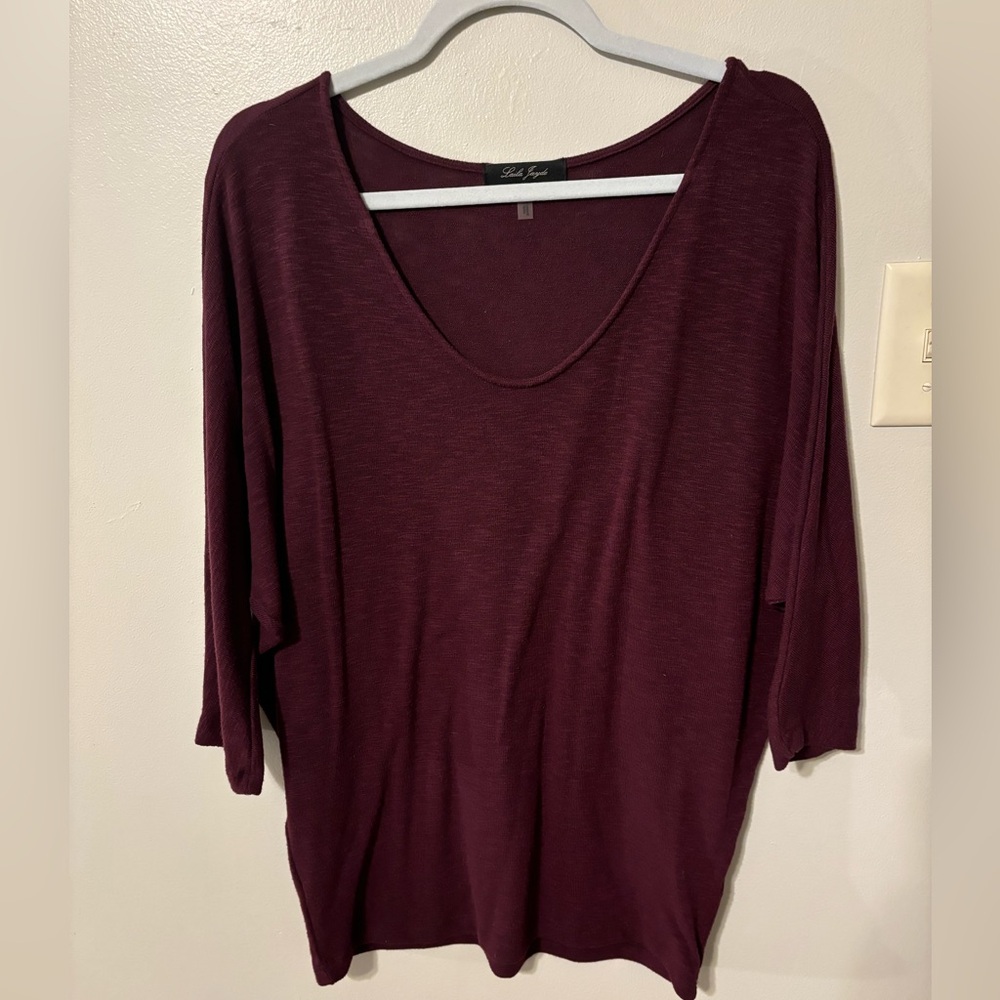 Bowie 3/4 Sleeve Dolman Knit Top